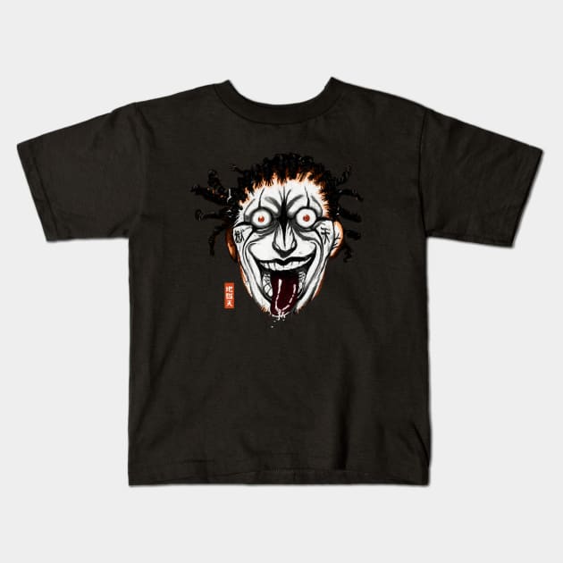 Jun Sekibayashi HELL'S DEVA Kengan Ashura Omega Kids T-Shirt by JPNDEMON